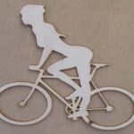 Girl on bike