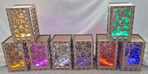 Lanterner med LED lys